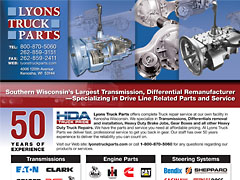 Lyons Truck Parts - Line Card